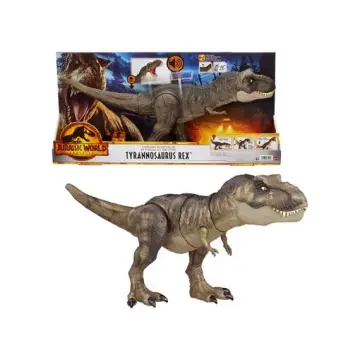  Mattel Jurassic World Hunt 'n Chomp Dinosaur Toy with Sound &  Motion, Tyrannosaurus T Rex Action Figure with Tracking Gear : Toys & Games