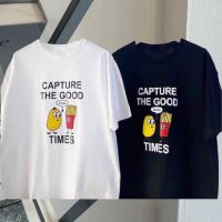 เสื้อยืด ทรงโอเวอร์ไซส์ Capture the good time