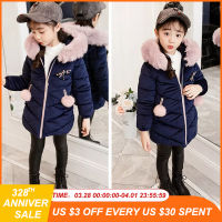 Teenage Girls Wool Coat 2021 Autumn Winter Jackets For Girls Jacket Kids Warm Outerwear Clothes Kids Coat Age 3-12 Years