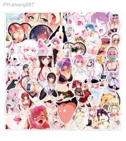 10/30/50pcs Anime Hentai Sexy Girl Cartoon Doodle Laptop Water Cup Refrigerator Skateboard Car Waterproof Decoration Sticker