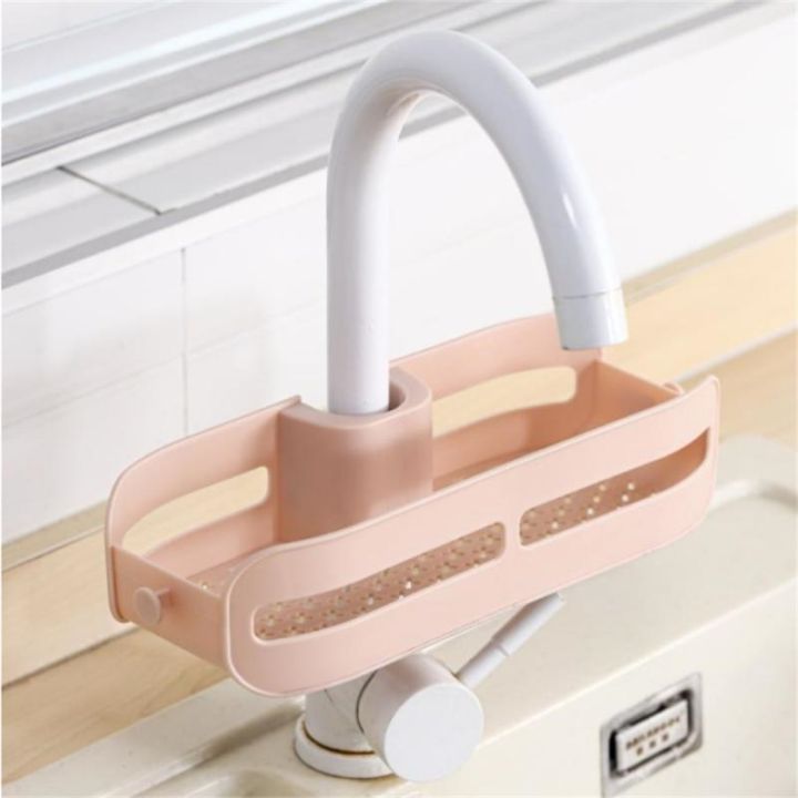 cc-storage-drain-basket-new-capacity-adjustable-rack-movable-non-perforated-faucet-accessories