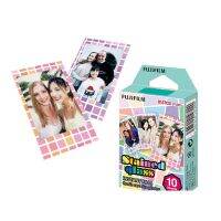 Fujifilm Instax Mini 11 8 9 Film stained glass vitrail Fuji Instant Photo Paper For 70 7s 50s 90 25 Share SP-1 Camera 10 sheets