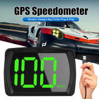 Universal Car GPS HUD 5V USB Head-Up Display Digital Speedometer Plug And Play ตัวอักษรขนาดใหญ่ KMHMPH รถอุปกรณ์เสริมสำหรับรถยนต์ทุกคัน