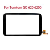 กระจกสัมผัสหน้าจอสัมผัสสำหรับ Tomtom Go 620 6200หน้าจอสัมผัสเซ็นเซอร์เลนส์แผงดิจิไทเซอร์กระจกหน้า