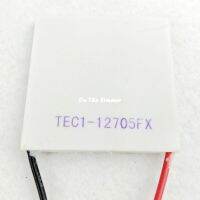 เฟื่องฟูเครื่องทำความเย็นแบบพิเศษสำหรับรถยนต์ TEC1-12705FX การแช่แข็งแบบ12V60W เย็นน้ำแข็งฟัดซินชิ้นส่วนแท้ของน้ำดี