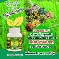 เขียวดี สูตรใหม่ อาหารเสริมพืช เข้มข้น พรีเมี่ยม (ชนิดแคปซูล บรรจุ 35เม็ด)