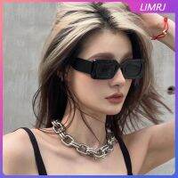 LIMRJ แว่นกันแดดผู้หญิง แว่นกันแดดสีเยลลี่ ยุโรปและอเมริกาแว่นตากันแดดใหม่สำหรับผู้ชายและผู้หญิง แว่นตาสำหรับถ่ายภาพดาราออนไลน์