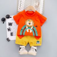 Kids Baby Boys Cotton Clothing Sets Toddler Infant Boy Tee Shirts + Shorts Children Wears T-shirt + Pants Outfits Suits 1 2 3 4 5 Years