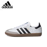 ร้อน, ร้อน★▪ HOT!!HOT!![Brand]Adidas Originals Samba Vegan White Black Grey Shoes for men and women