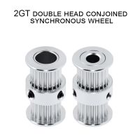 【CW】❂  GT2 20tooth Timing Pulley Round-Headed Synchronous 20 teeth Printer Parts 2GT Screw Aluminum Part