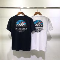 ● เสื้อยืดแขนสั้นยอดนิยมลาย Patagonia 1973 Ins