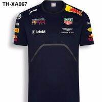 Overalls f12018 season short sleeve T-shirt vesta pan ricardo red bull