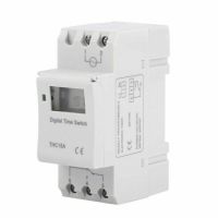 Timer Switch THC15A นาฬิกาตั้งเวลาดิจิตอล 16 โปรแกรม 12V