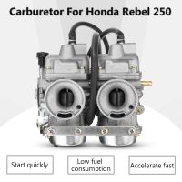 Motorcycle Carburetor Dual Carb Assy Fuel Filter For Honda Rebel CA CMX 250 C CMX250 CA250