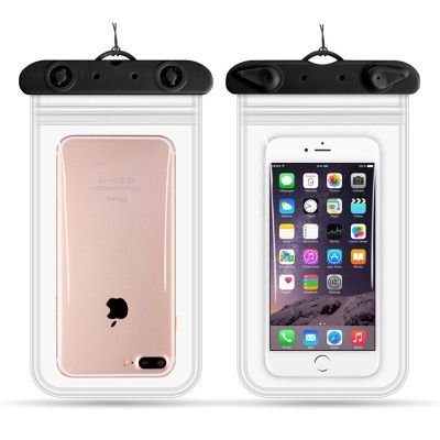 Swim Waterproof Phone Bag Diving Rafting Sealed Mobile Bag Swimming Pouch Cases Cover Phone Less Than 6.2 Inches 11x22cm