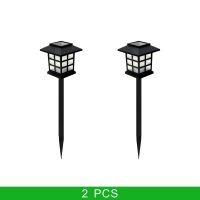 2468pcs Led Solar Lawn Lamp Outdoor Pathway Lights Landscape Waterproof Yard Buried Decoration Night Lights Garden Floor Lamp