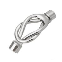 5Mm/6Mm Lubang Stainless Steel Konektor Magnetik Gesper Kait Gesper untuk Kulit Cord DIY Gelang Perhiasan temuan