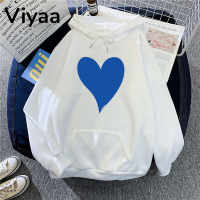 Viyaa เสื้อฮู้ด เสื้อแขนยาวอบอุ่น หลวมและสบาย น่ารัก คลาสสิค สบาย ชิค WWY2392Z6B 38Z230923