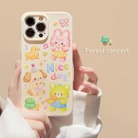 Animal music phone case is fall-proof tpu silicone for apple iphone 11 12 13 14 pro max