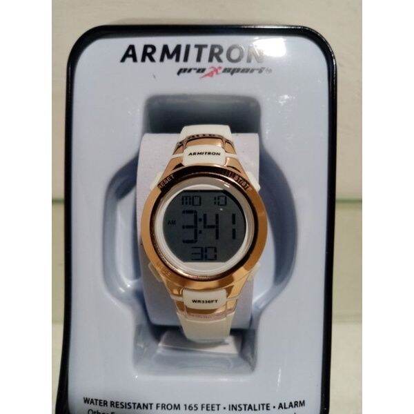 Armitron sport women 45/7012 digital chronograph resin strap watch