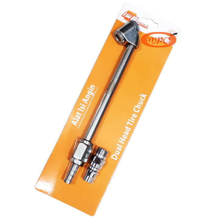 Iwa Tire Chuck Dual Head Neple Coupler Iwa Alat Isian Angin 2 Kepala Neple & Coupler Lazada