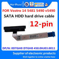 450.0HJ03 DTGH8 0DTGH8 Baru ของแท้0011 Unvostro 14 3480 3481 5481อะแดปเตอร์ HDD SSD ฮาร์ดไดรฟ์สายเคเบิลเชื่อมต่อดิสก์