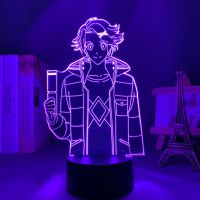 3d Lamp Mystic Messenger LED Night Light for Kid Room Deco Birthday Gift Mystic Messenger Lamp