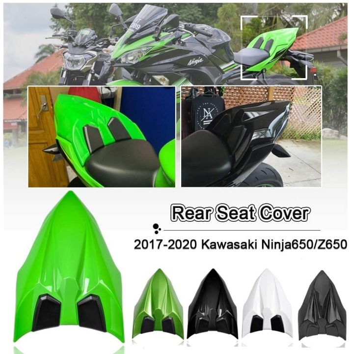 Amark Ninja650 Seat Cover Rear Pillion Passenger Hard Solo Seat Cowl