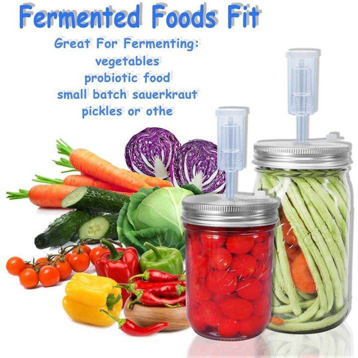 fermentation-lid-airlocks-for-fermenting-for-wide-mouth-mason-jar-fermenting-lids-for-making-sauerkraut-pickle-hot-sauce