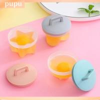 PUPU 5Pcs หม้อต้มไข่นึ่ง แม่พิมพ์หม้อต้มไข่ รูปสัตว์หัวใจ พร้อมฝาปิด แม่พิมพ์พุดดิ้งเยลลี่ น่ารักน่ารักๆ ของที่ระลึกอาหารเช้า เครื่องมือทำอาหารในครัว เด็กๆเด็กๆ