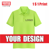 YOTEE2021ใหม่ราคาถูกผ้าฝ้ายแขนสั้นเสื้อโปโลบริษัทกลุ่มธุรกิจลำลองเย็บปักถักร้อยที่กำหนดเองโปโลผู้ชายที่กำหนดเอง17สี