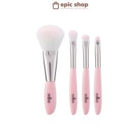 เซ็ทแปรงแต่งหน้า ขนาดพกพา มาพร้อมกระเป๋า เซ็ท 4ชิ้น Odbo Prefect Brush (OD844)