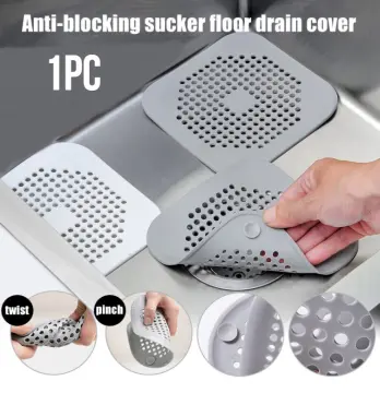 1pc Bathroom Anti-blocking Plastic Drain, Sink Filter Drain Plug