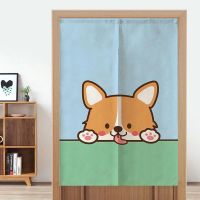 【HOT】◊ Cartoon Dog Animals Door Curtain Bedroom Room Noren Entrance Partition Split Doorway