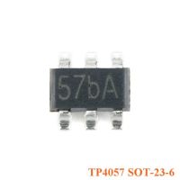 10pcs TP4057 TP4059 57b 59b SOT 23 6 SMD 500mA 600mA Lithium Battery Charger IC Chip