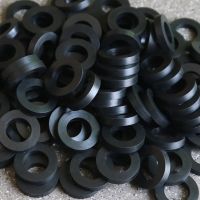 100pcs Black 1/2" 3/4" Rubber Ring Shower Head Hose Bellows Gasket Flat Gasket Seal Plumbing Faucet Washer Sealing Ring Gas Stove Parts Accessories