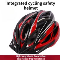 New Cycling Helmet Comfort Lining Lightweight Hollow Men Women Adjustable Riding Safety head protection bike bicycle MTB helmet Nails Screws Fasteners