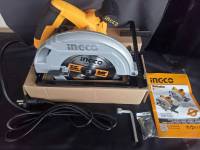 INGCO เลื่อยวงเดือน 7" เลื่อยไฟฟ้า Circular Saw กำลังไฟฟ้า 1400W CS18538 ขนาดใบเลื่อยที่ใช้งาน 185 มม.