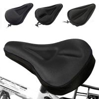 3D Soft Bicycle Seat Breathable Bicycle Saddle Seat Cover Comfortable Foam Seat Mountain Cycling Pad Cushion Bike Accessories Saddle Covers