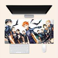 แผ่นรองเมาส์ขนาดใหญ่ Hinata Shouyu และ Kageyama Tobio Haikyu!! Anime Fury Creative Desktop แผ่นรองเมาส์สำนักงาน