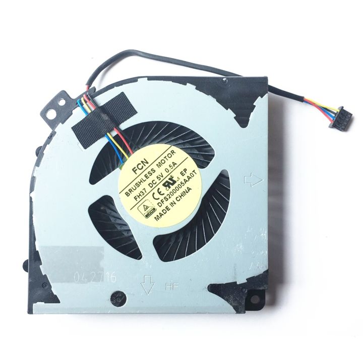 new-discount-new-fcn-dfs20005aa0t-fh37-fan-for-gigabyte-aorus-x7-x7-v2-x7-v6-cpu-cooling-fan