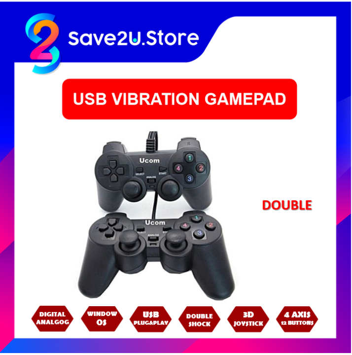 USB VIBRATION CONTROLLER / GAMEPAD Lazada