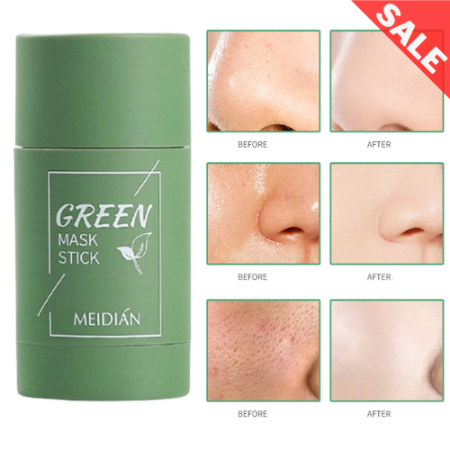 green face mask stick tiktok