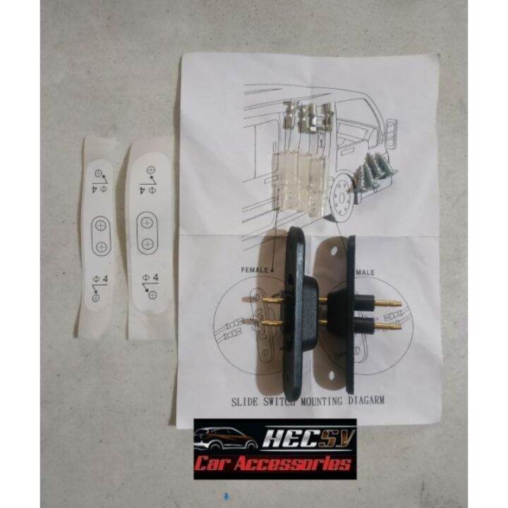 Universal Van Sliding Door Switch L300 Hiace Nv350 Starex | Lazada PH