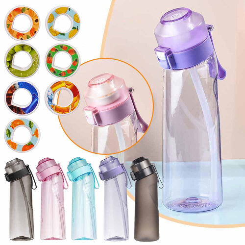 650ML Reusable Water Bottle Sports Air Up Flavor Pods Drinking