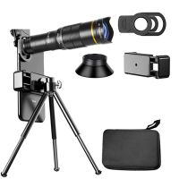 4K HD 32X 22X Phone Camera Lens Telescope Zoom Macro Lens Fisheye Wide Angle Lente For Iphone Samsung Lens for Travel Watching