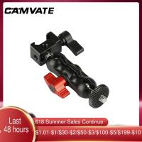 Campate Articulating Arm 1/4 "-20 Ball พร้อม NATO Clamp สำหรับกล้อง DSLR Monitor C2043