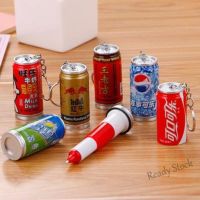 【Ready Stock】 ™☊ C13 【750】cute keychain retractable pen beverage ballpoint pen