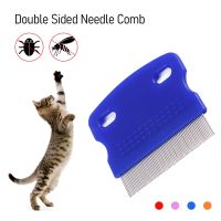 Stainless Steel Pet Grooming Hair Comb Long Thick Hair Fur Removal Flea And Lice Brush Pets Combs For Dog Cat Rabbit Guinea Pig