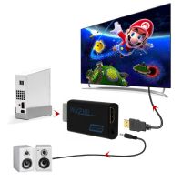 TEJ2303 ตัวแปลงสัญญาณ ตัวแปลง Wii เป็น HDMI Wii เป็น HDMI หัวแปลงสัญญาณ อะแดปเตอร์ Wii2HDMI เสียบและเล่น ฝังระบบเสียง สำหรับ hdtv/ ทีวี/โปรเจคเตอร์/จอภาพ